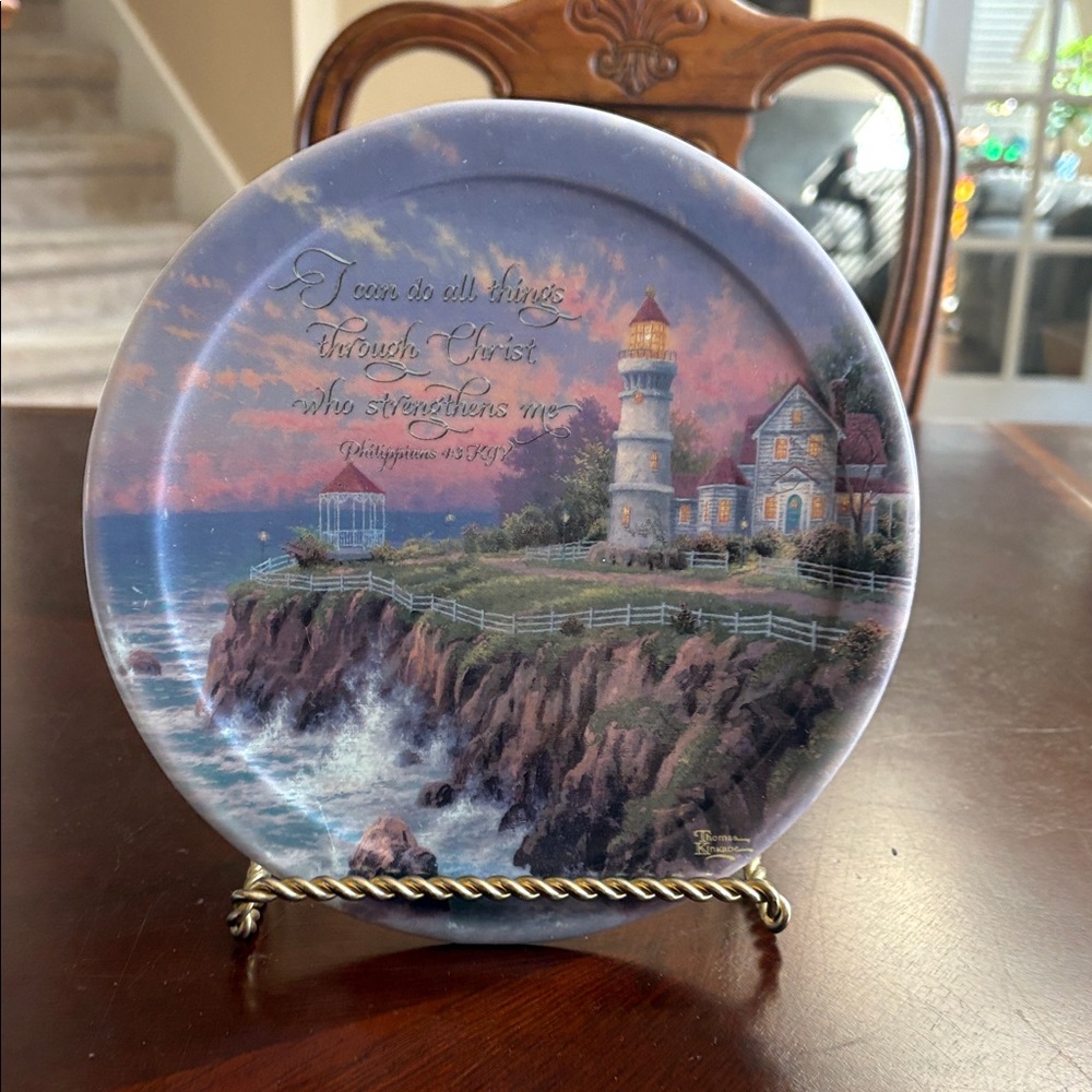Thomas Kinkade “Victorian Light” in Have Faith series 2001